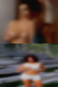 Bow-legged nude females.